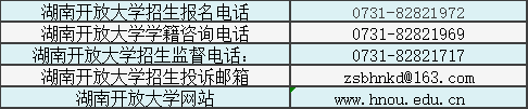 湖南開放大學2023年秋季學期招生簡章 湖南開放大學2023年秋季學期招生簡章