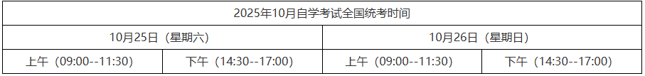 黑龍江省招生考試院：關于我省2025年10月高等教育自學考試注冊報考相關工作的通知