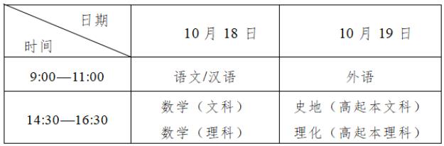 吉林省教育考試院:2025年全國成人高校招生統一考試時間表 吉林省教育考試院:2025年全國成人高校招生統一考試時間表