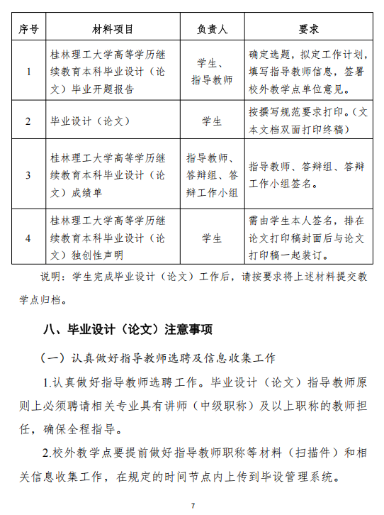 關于做好我校2027屆成人高等教育本科學生畢業設計（論文）工作的通知