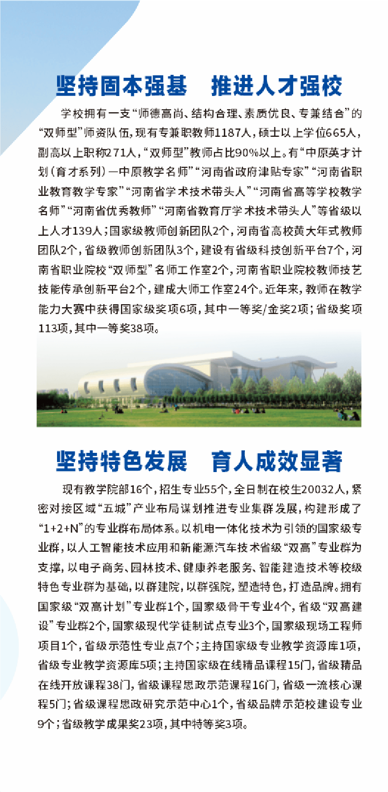 2026年許昌職業技術學院高等學歷繼續教育招生簡章