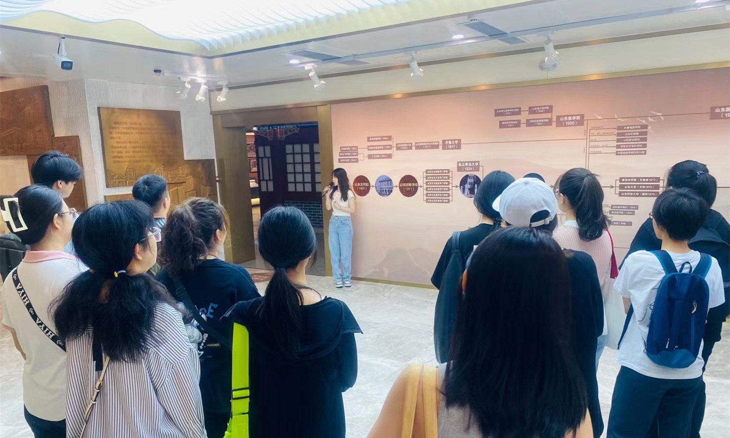 參觀山東大學校史館