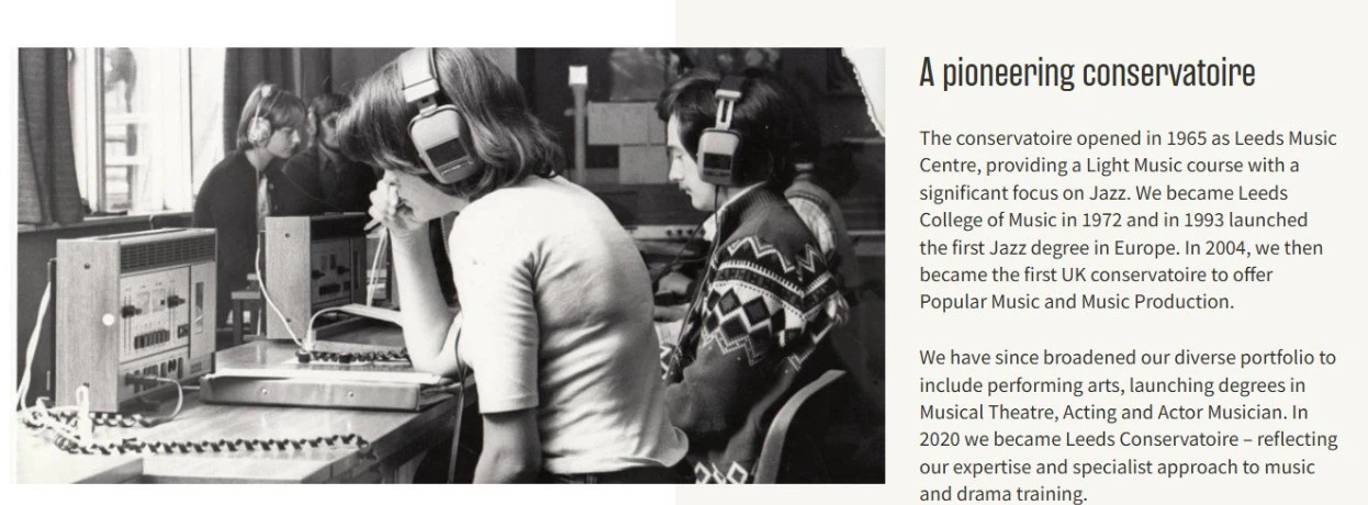 提供全施坦威鋼琴學習條件，利茲音樂學院都有哪些本碩音樂專業？