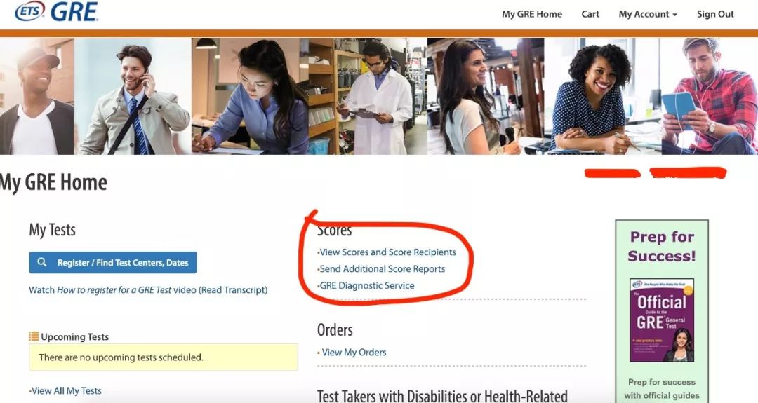 gre官網如何查詢成績