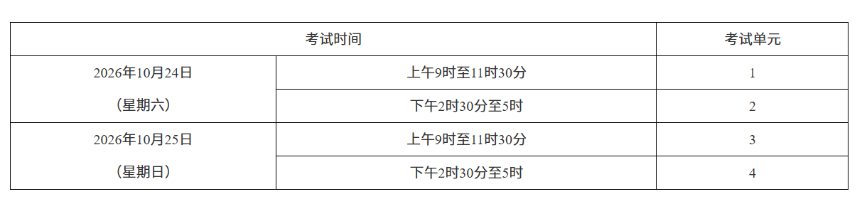 關于印發2026年10月湖南省高等教育自學考試課程考試安排及教材目錄的通知 關于印發2026年10月湖南省高等教育自學考試課程考試安排及教材目錄的通知